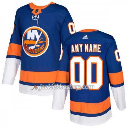 Miehille NHL New York Islanders Pelipaita Custom Adidas 2017-2018 Royal Authentic